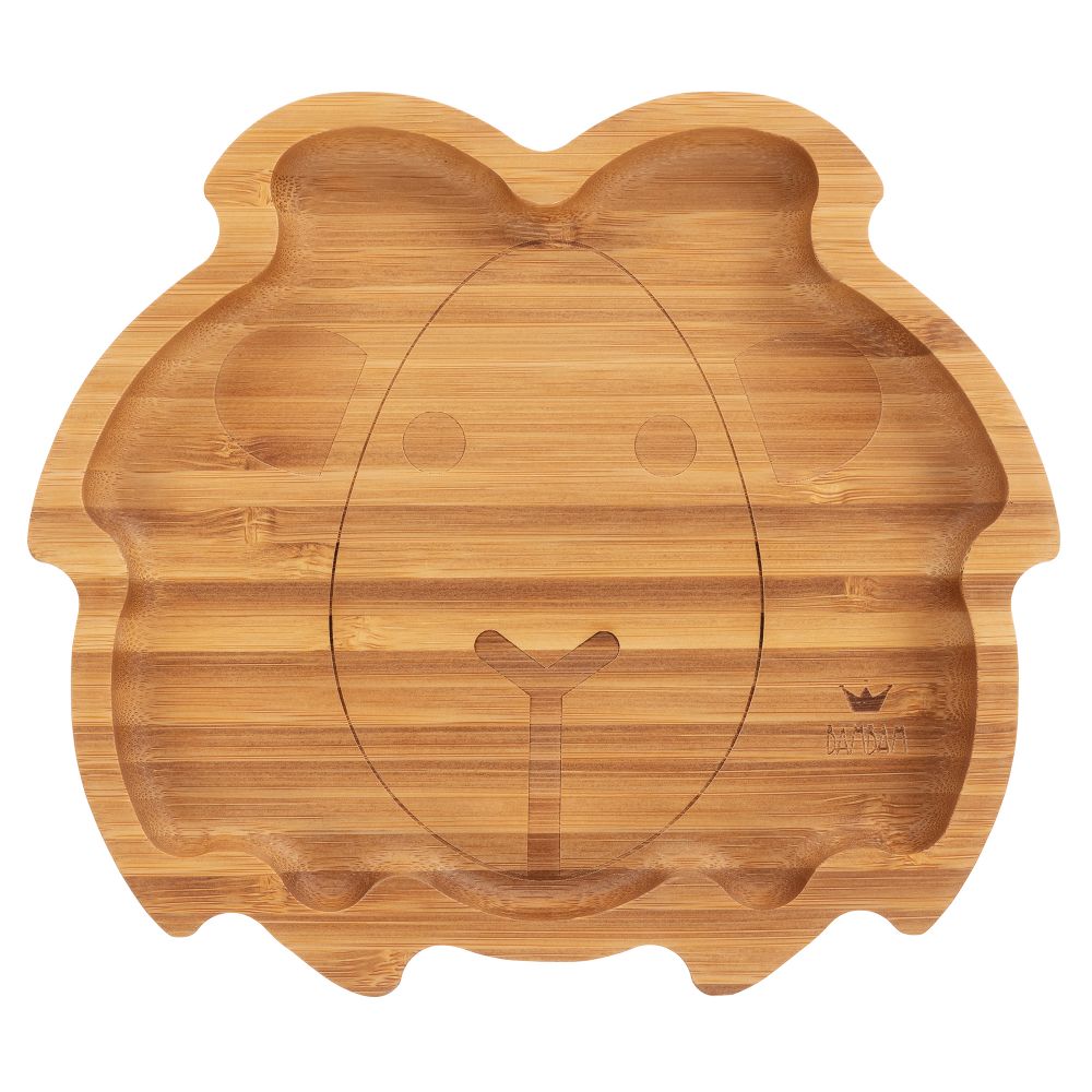 Bambam Bamboo Lion Plate