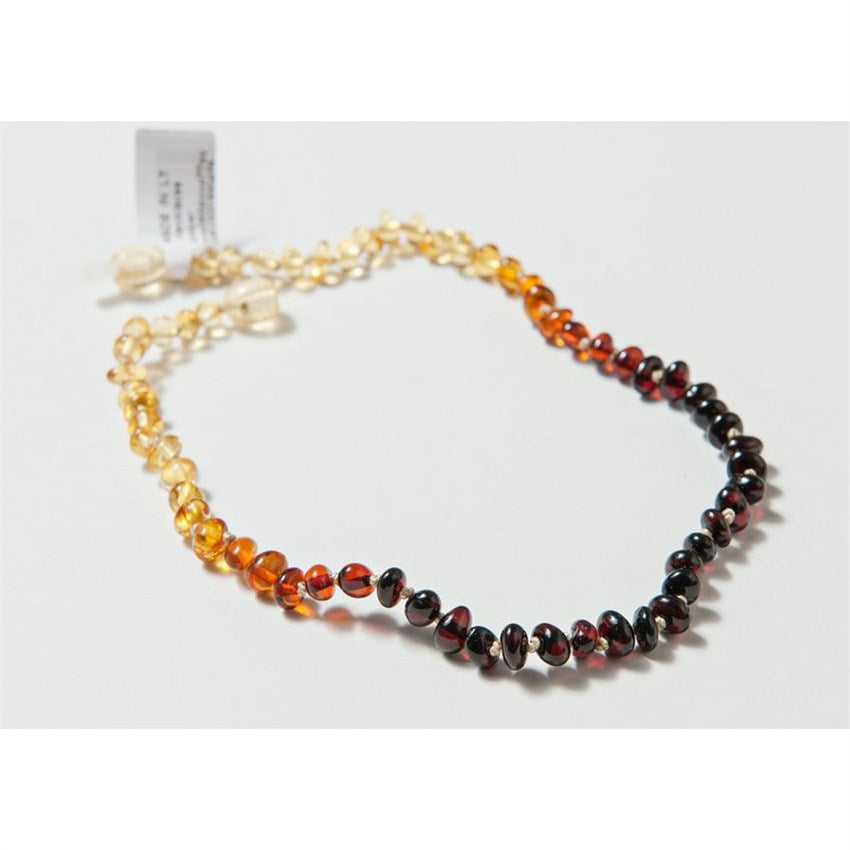 Babyjem Amber Necklace - Rainbow