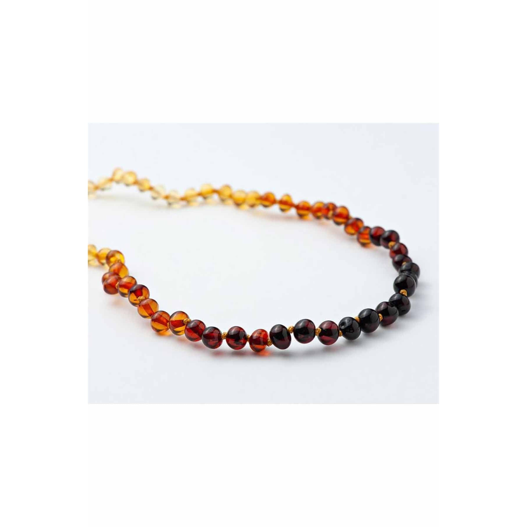 Babyjem Amber Necklace - Rainbow