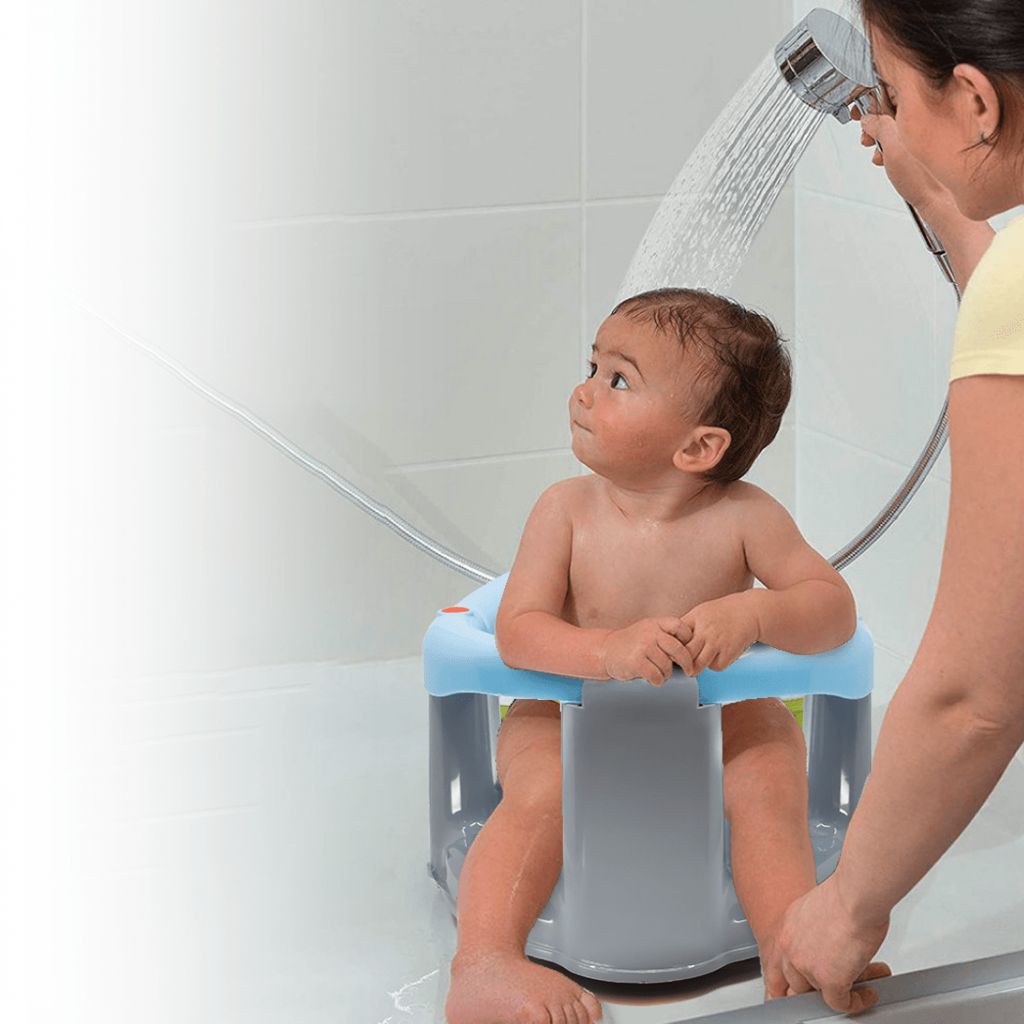 Babyjem Anti-Slip Baby Bath & Sleeping Seat - Blue