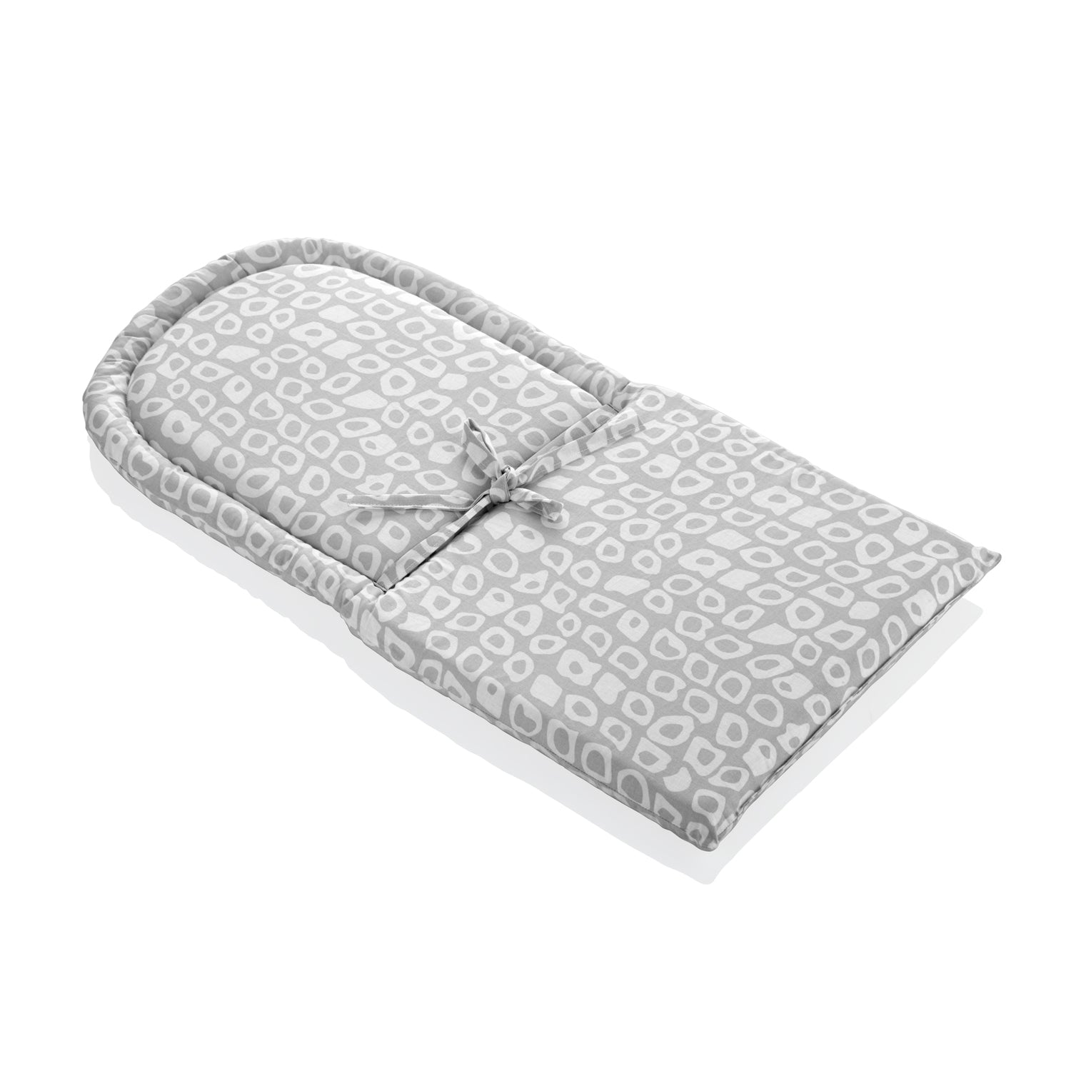Babyjem High Chair Pad - Grey Square Design