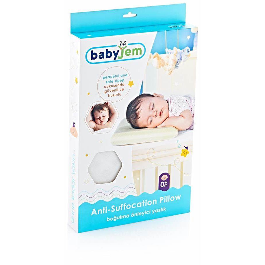 Babyjem Safe Sleep Pillow - Biege