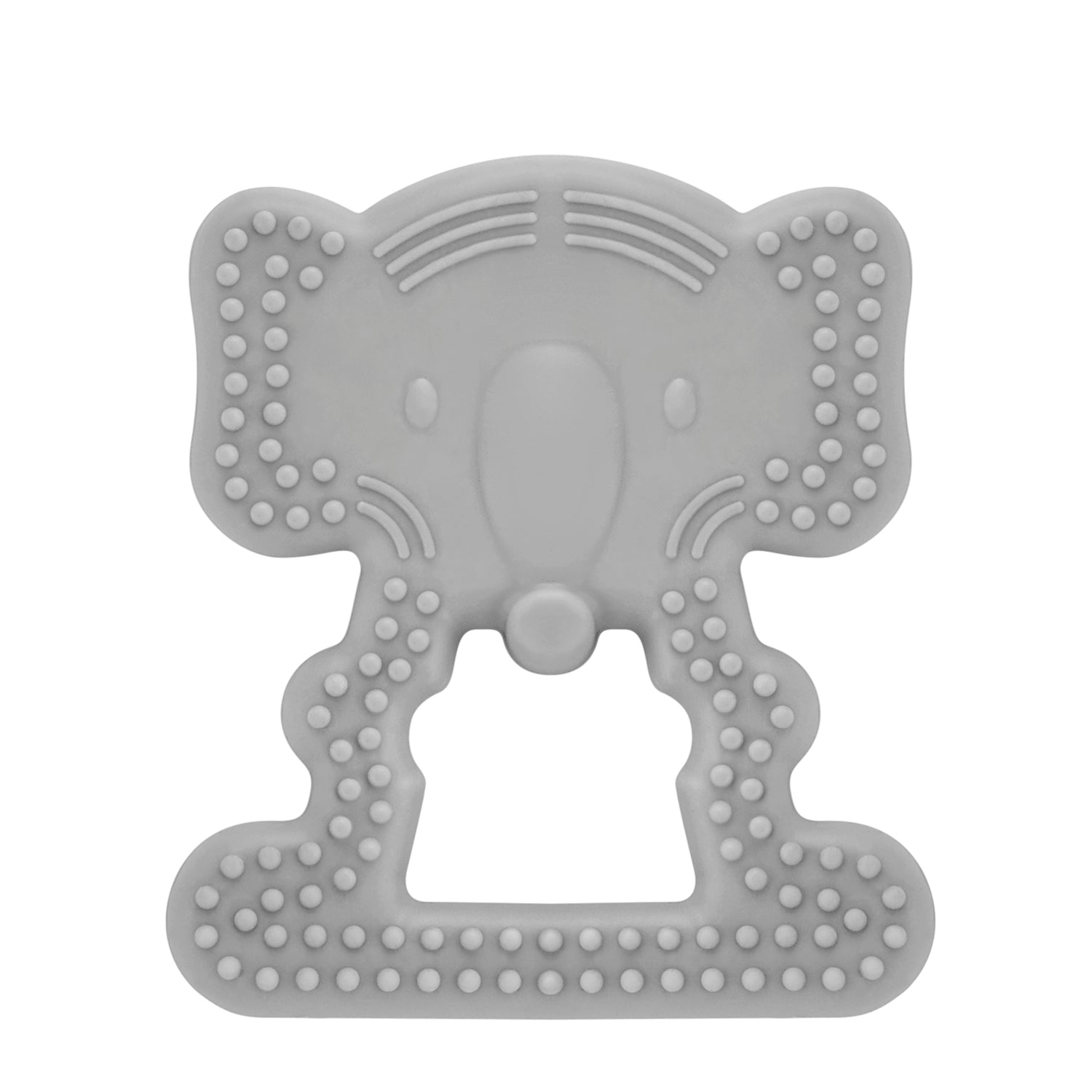 Babyjem Baby Teethering Gloves - Elephant - Grey