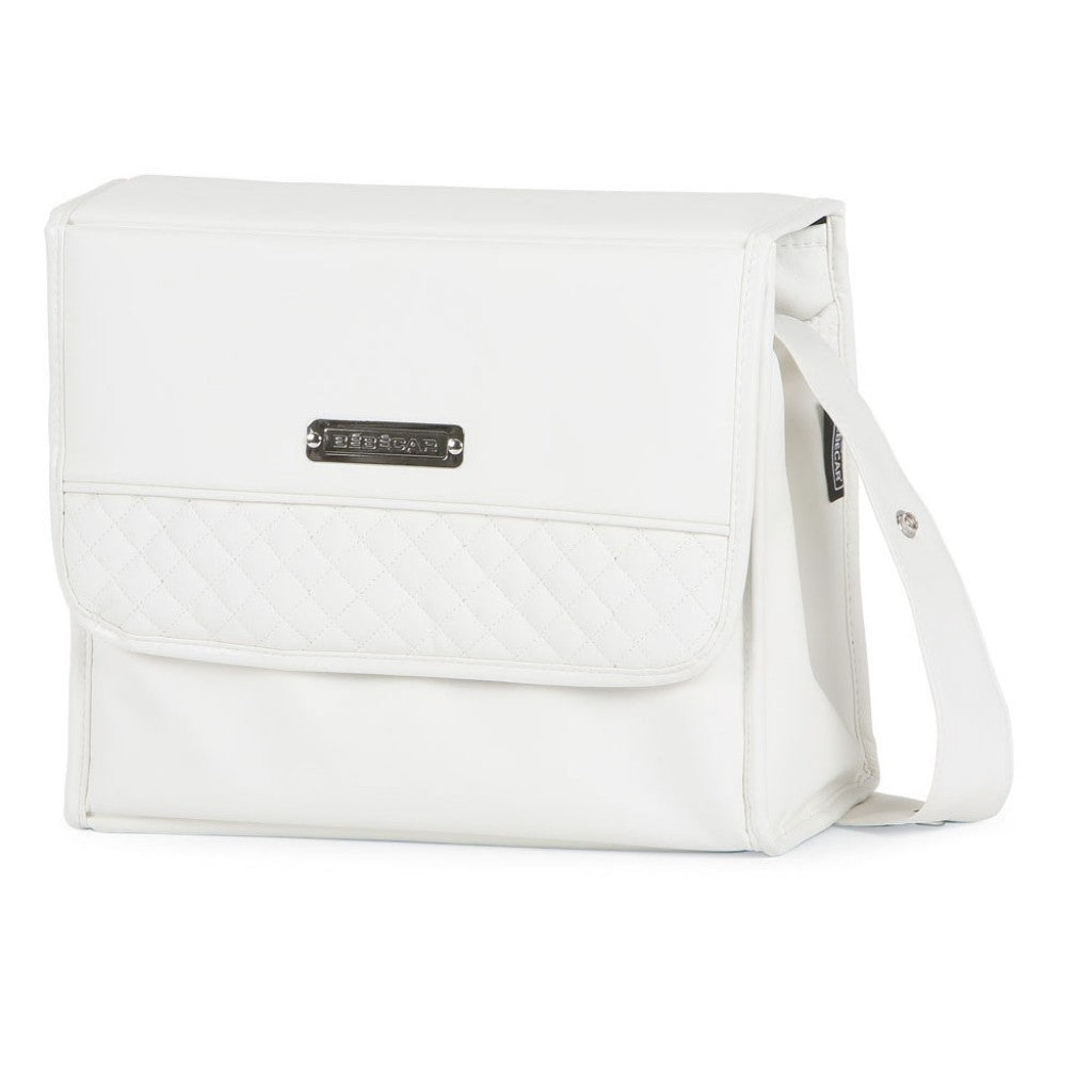 Bebecar PR Stylo Class + Bag + Car Seat - SP951 (White)