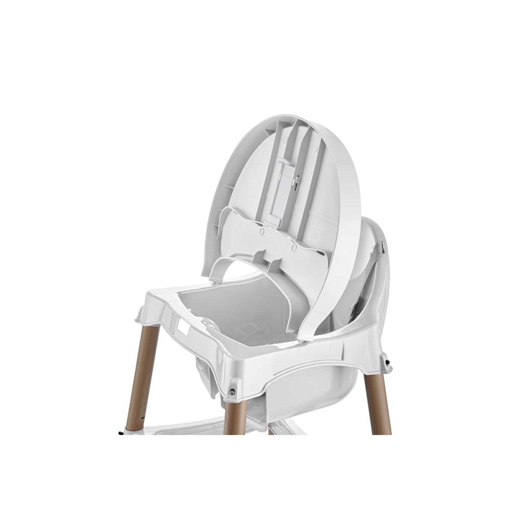 Babyjem Baby High Chair Dark Ecru