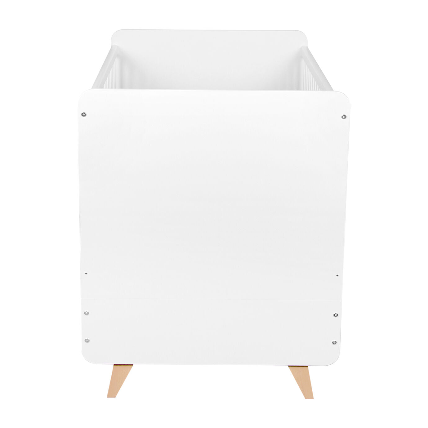 Quax Loft White Cot 140 x70 / Transform to toddler bed