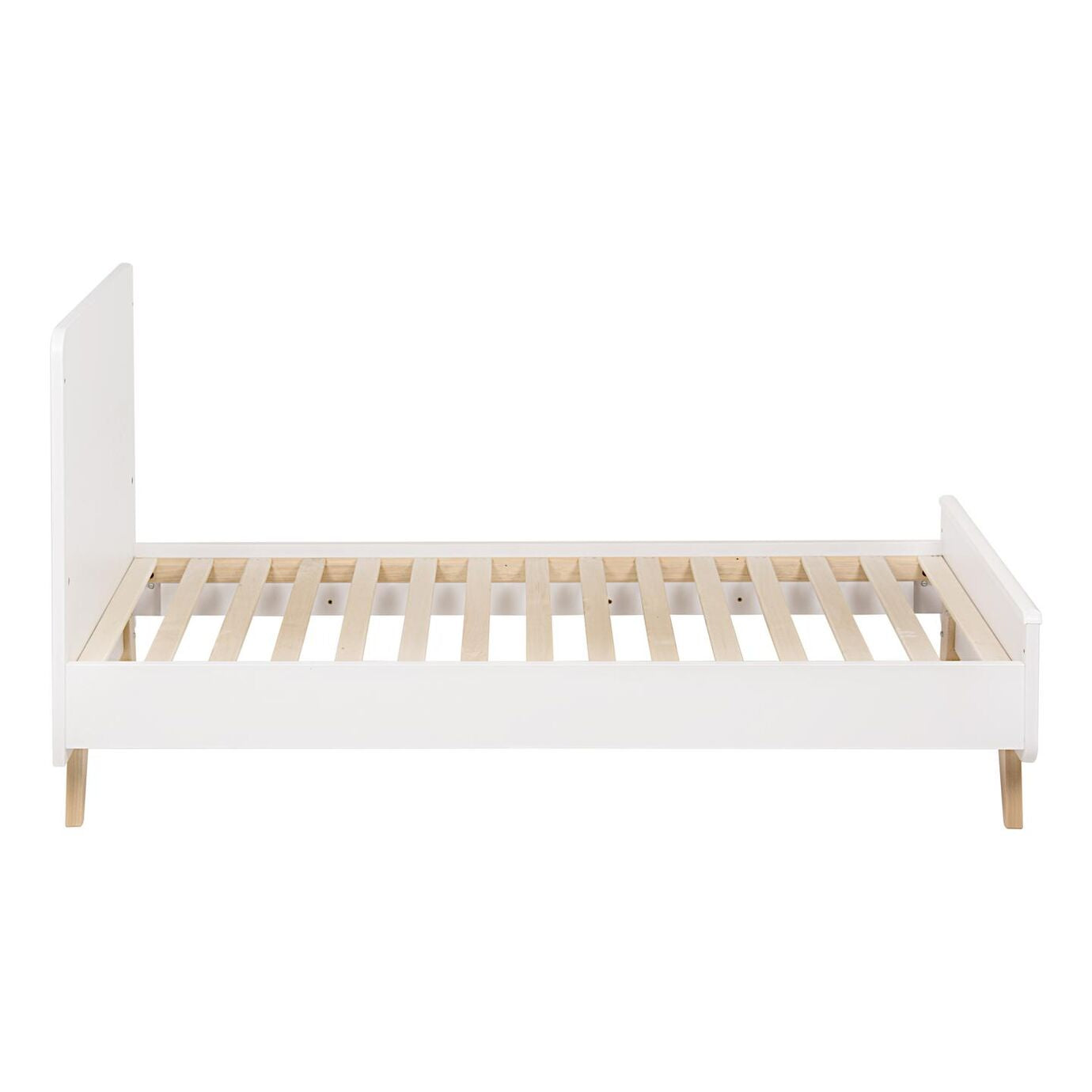 Quax Loft White Cot 140 x70 / Transform to toddler bed
