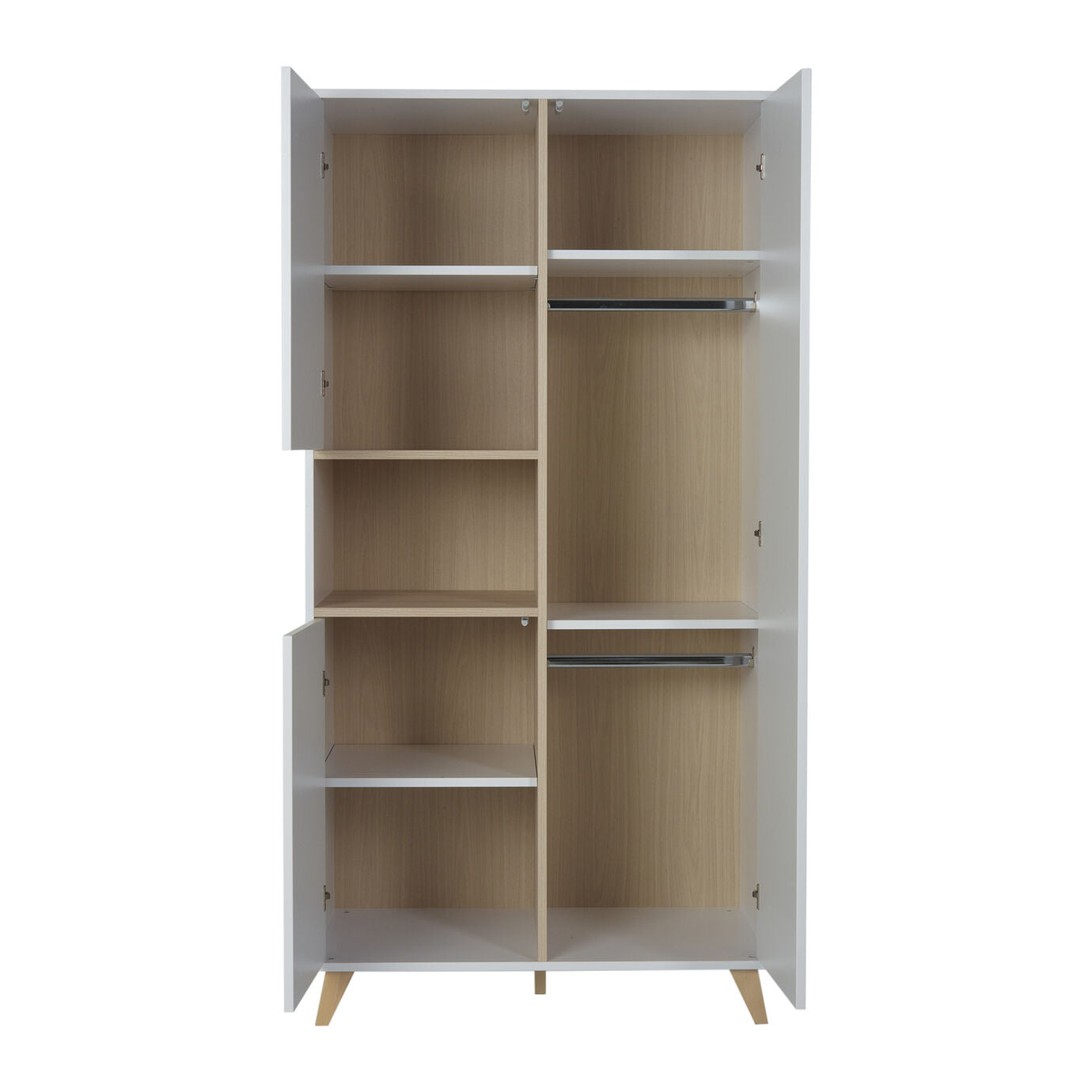 Quax Loft Wardrobe White