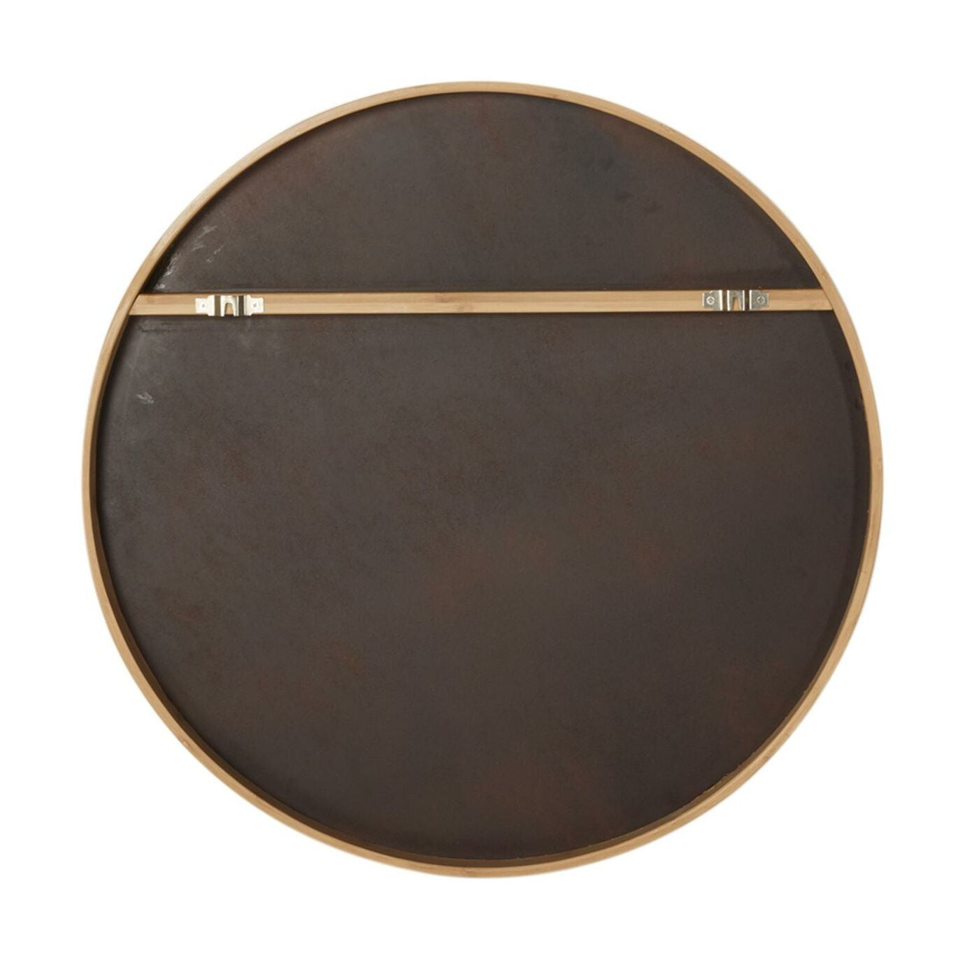Quax Round Bamboo Wall Mirror