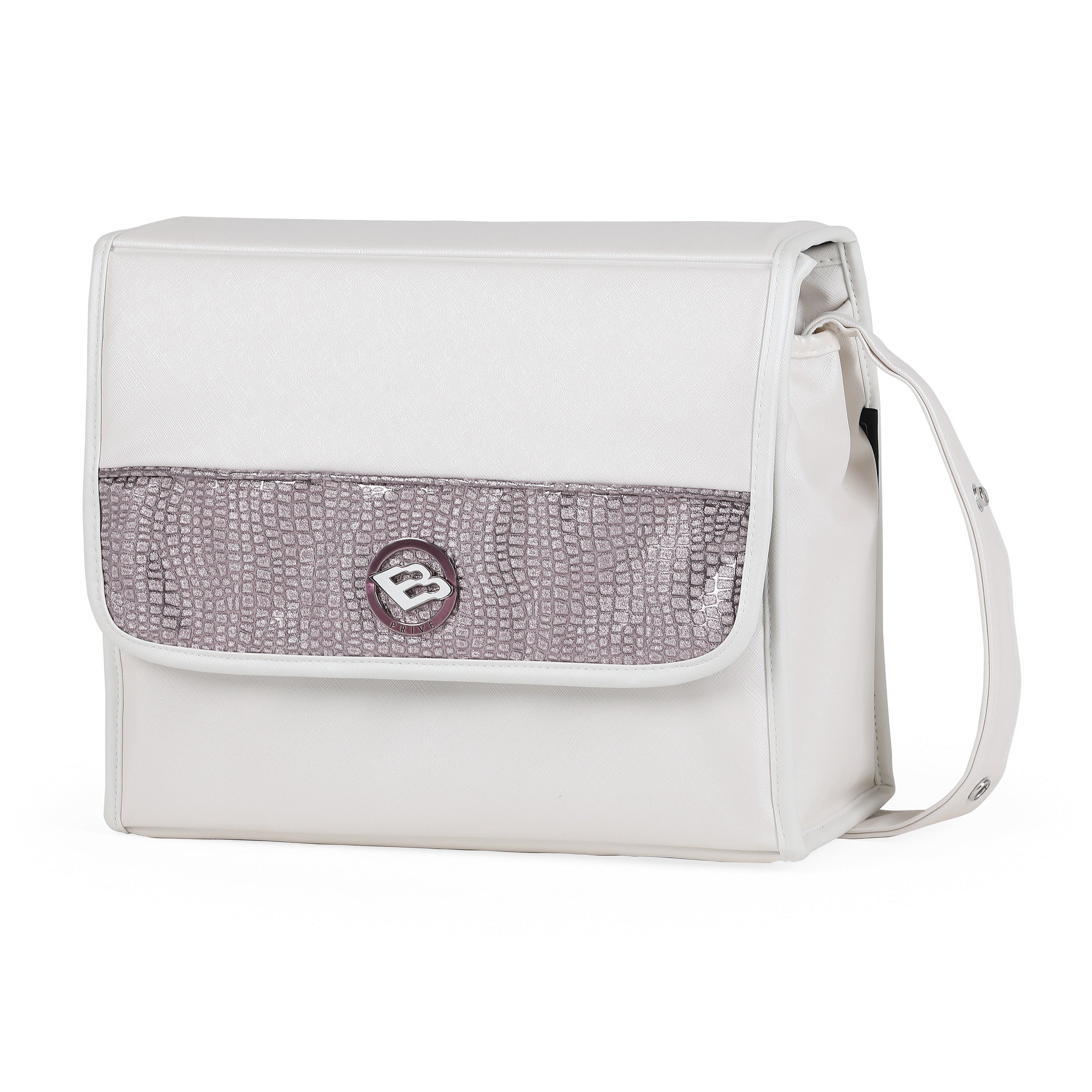 Bebecar Pram Via + PP 280(Pink- snake) With Car seats & Bag- Prive Collection