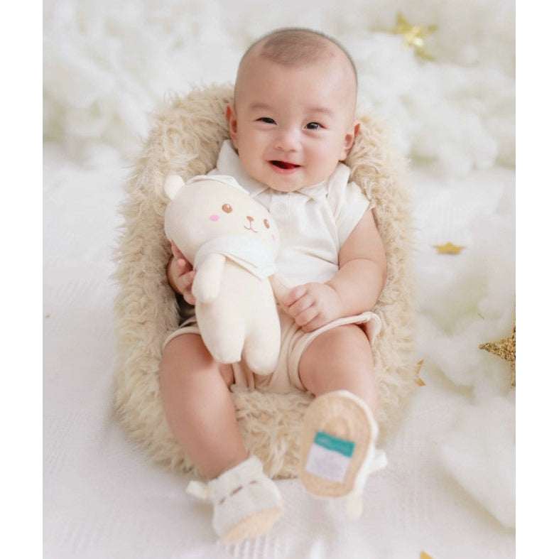 Bobi Craft Baby Boys Polo T-shirt White