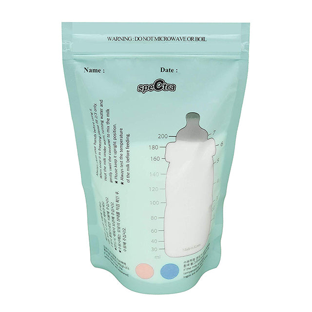 Spectra Milk Storage Bags With Temperate Sensor