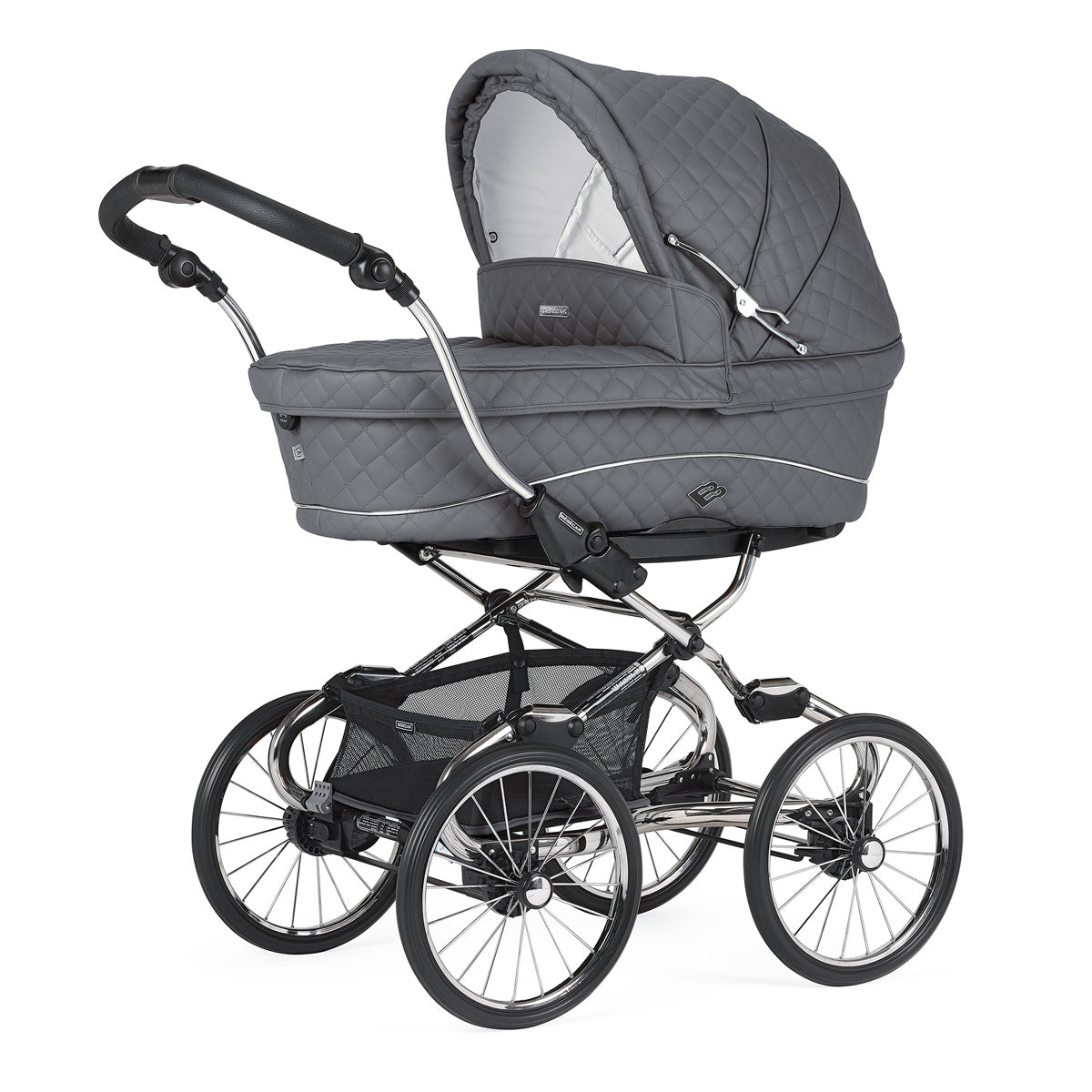 Bebecar PR Stylo Class + Bag + Car Seat - SP033 (Dark Grey)