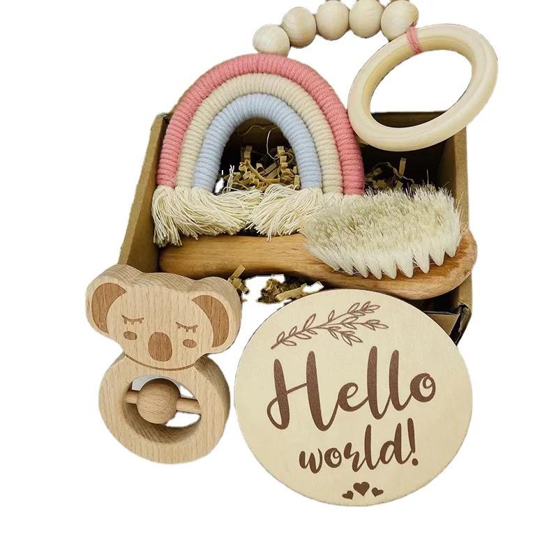 Gift Box (Brush+Rainbow+Hello World+Teether)