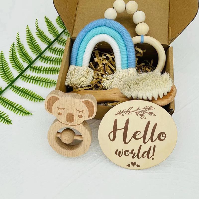 Gift Box (Brush+Rainbow+Hello World+Teether)