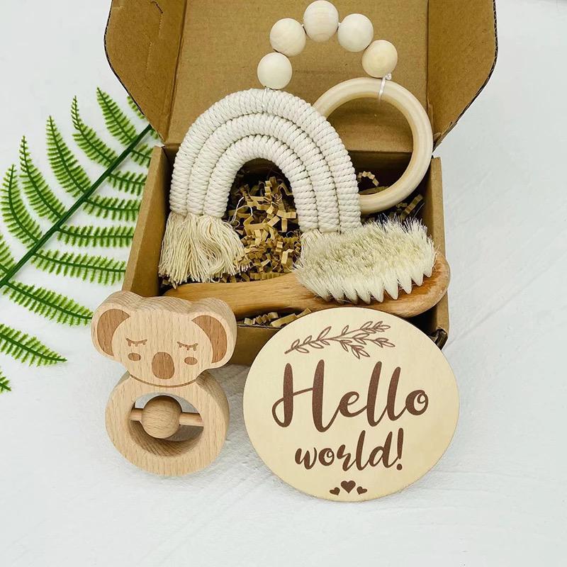 Gift Box (Brush+Rainbow+Hello World+Teether)