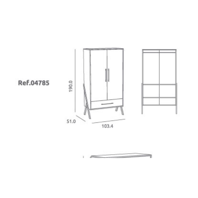 Trama Wardrobe Artech (closet)