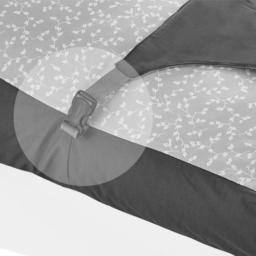 Babyjem Soft Baby Sleeping Cushion Grey Flower