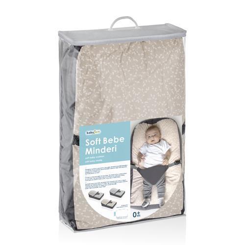 Babyjem Soft Baby Sleeping Cushion Grey Flower