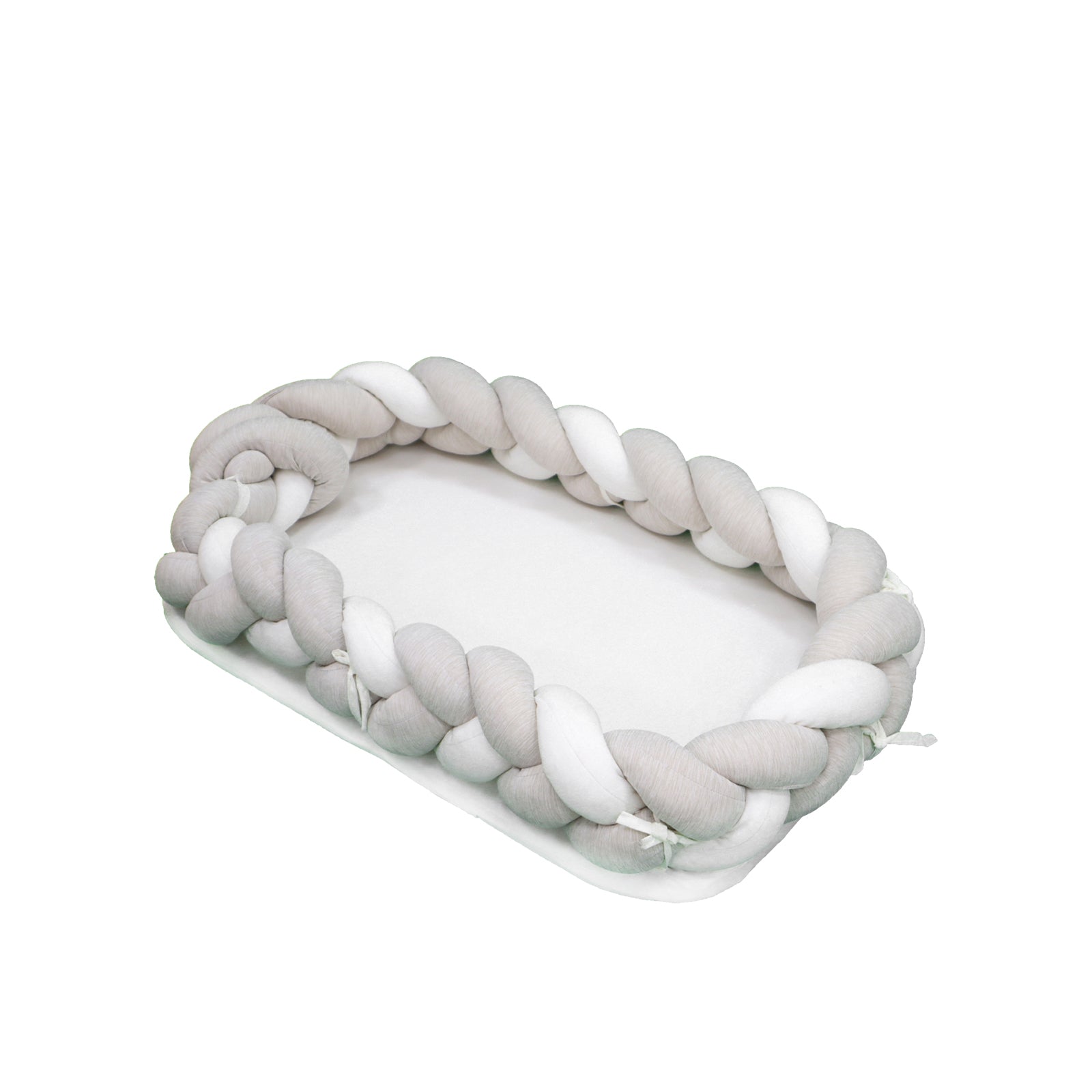 BABY MOON KNOTTED Wrapped Bumper With Mattress