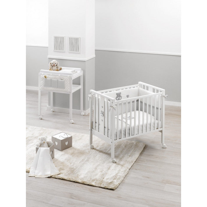 Erbesi Mini Changing Table White