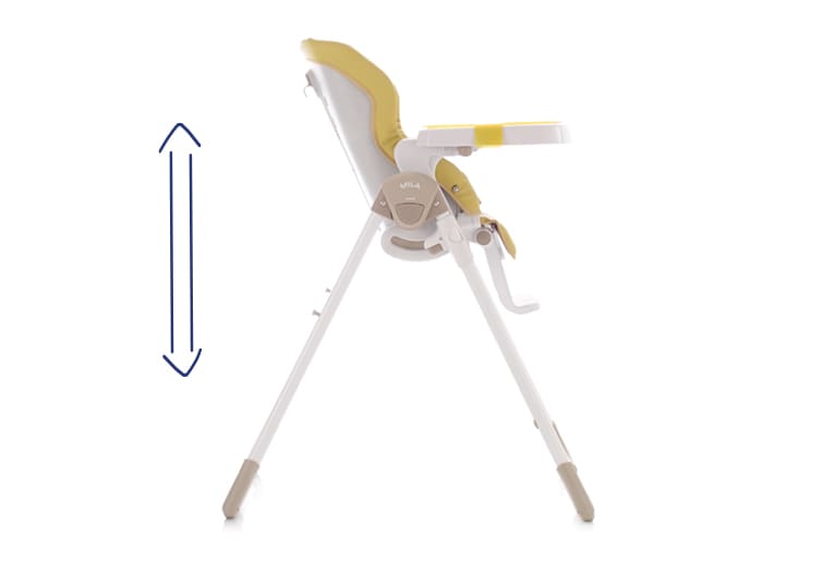 Jane Mila- Reclining highchair for newborns and older - Polipile Pale