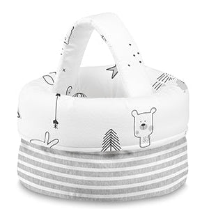 Bimbidreams Bottle Basket Indian W/Grey