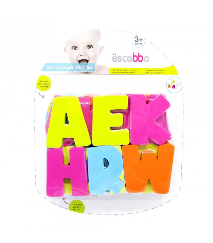 Olmitos Eva Figures For Bath Toys Alphabets