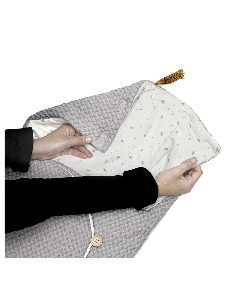 Jane Mims Footmuff Zipper Dim Grey