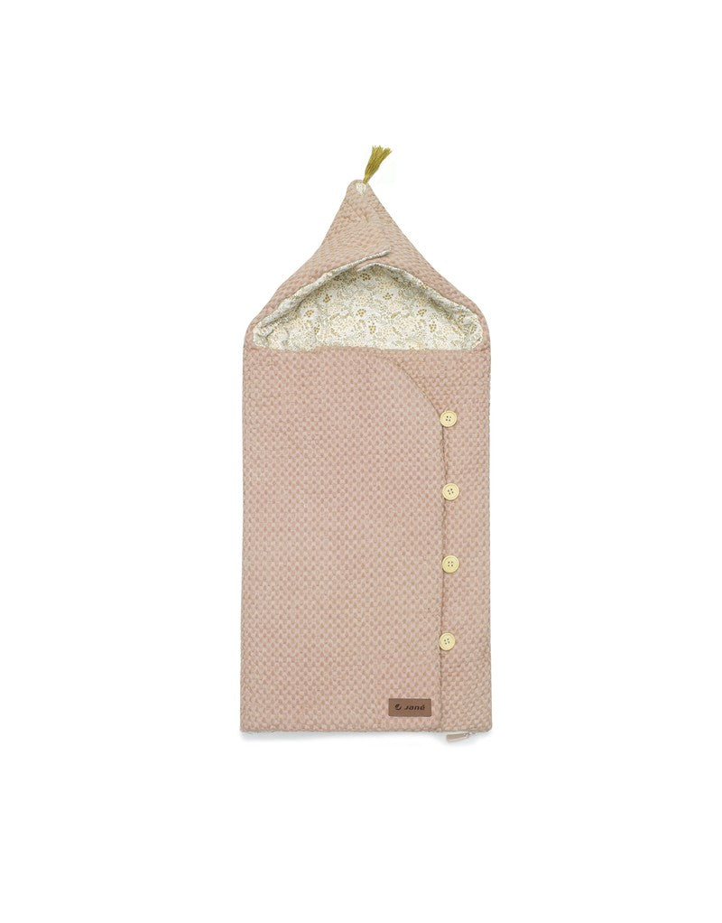 Jane Mims Footmuff Zipper Pale