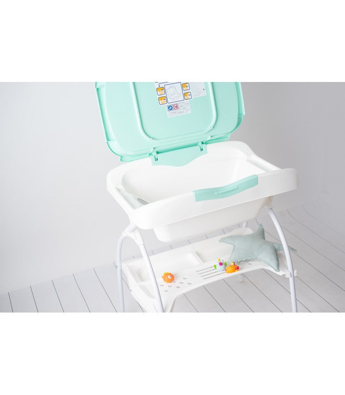 Olmitos Baby Bathtube W/Changer Rain