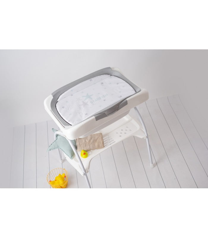 Olmitos Baby Bathtube WChanger Starfish