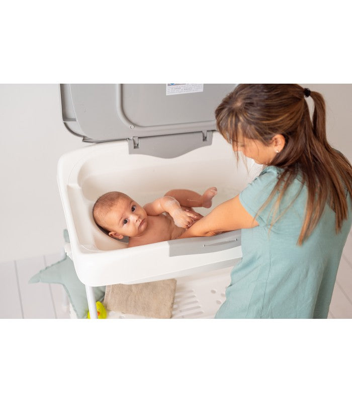 Olmitos Baby Bathtube WChanger Starfish