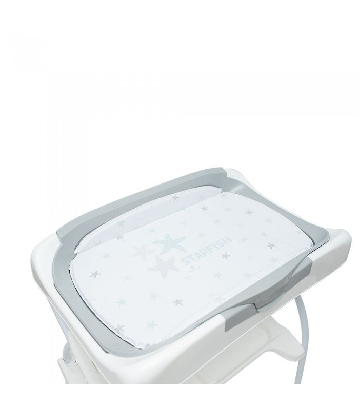 Olmitos Baby Bathtube WChanger Starfish