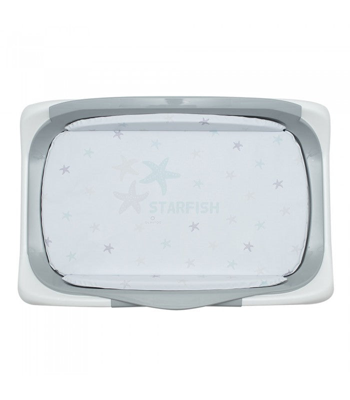 Olmitos Baby Bathtube WChanger Starfish