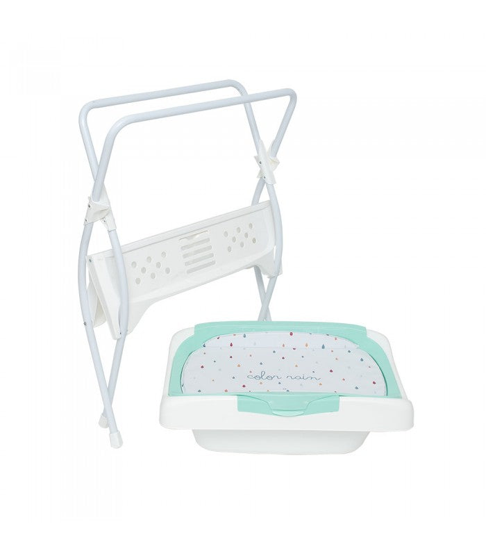 Olmitos Baby Bathtube W/Changer Rain