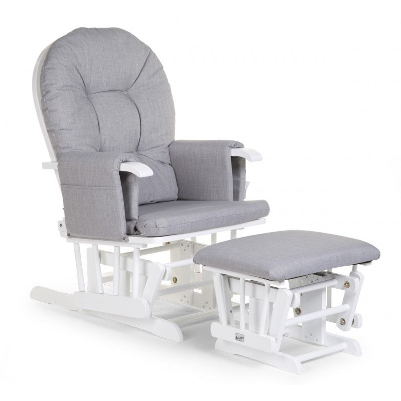 Miila Wooden Nursing Chair Light Grey