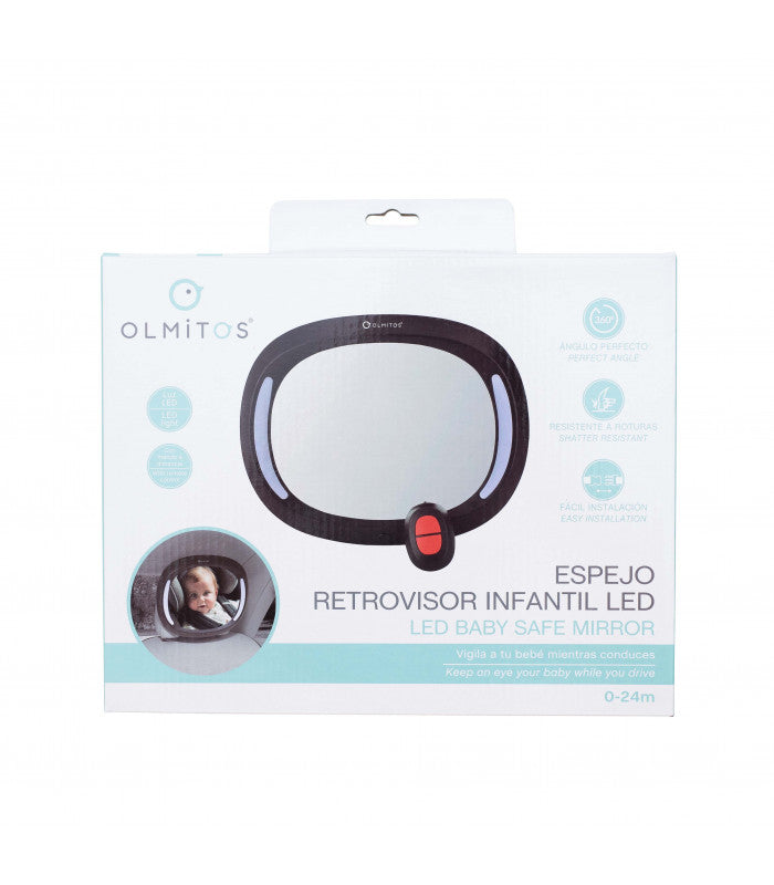 Olmitos Led Baby Safe Mirror W/Control