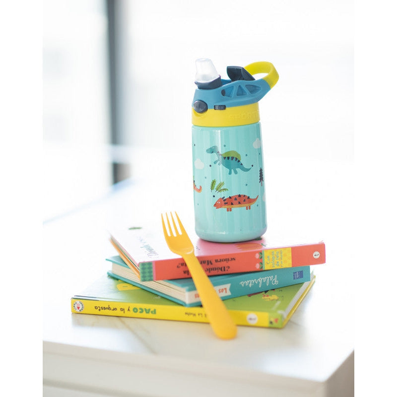 Olmitos Tritan & Steel Bottle Set Dino