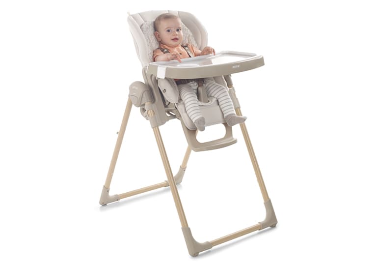 Jane Mila- Reclining highchair for newborns and older - Polipile Pale