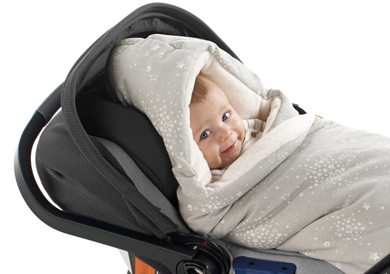 Jane Mims Footmuff Zipper Dim Grey