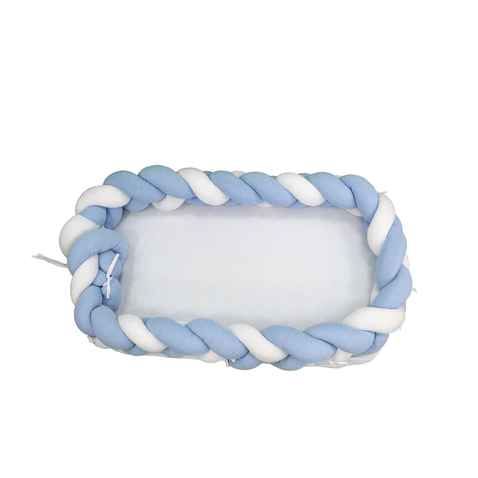 BABY MOON KNOTTED Wrapped Bumper With Mattress