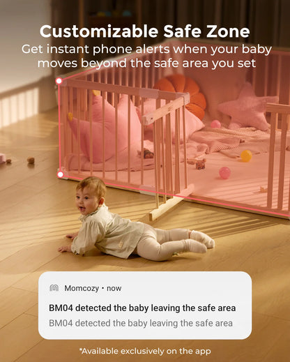 Momcozy 5-Inch Dual-mode Smart Baby Monitor-BM04