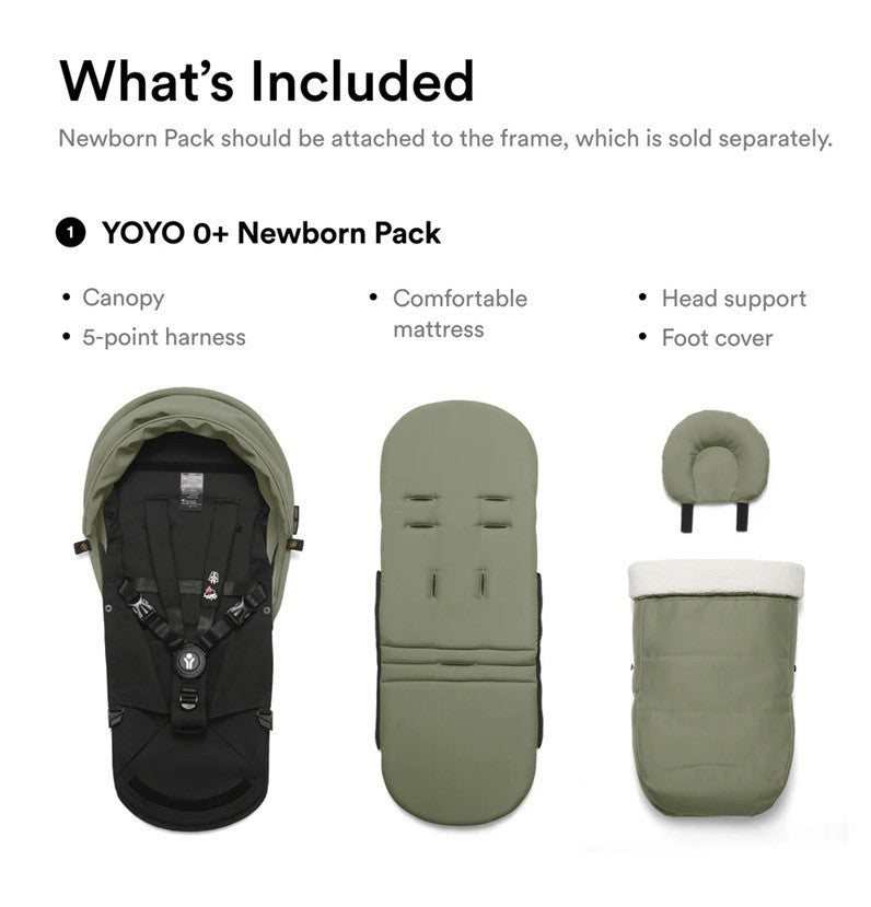 Stokke - YOYO3 0+ Newborn Pack - Olive