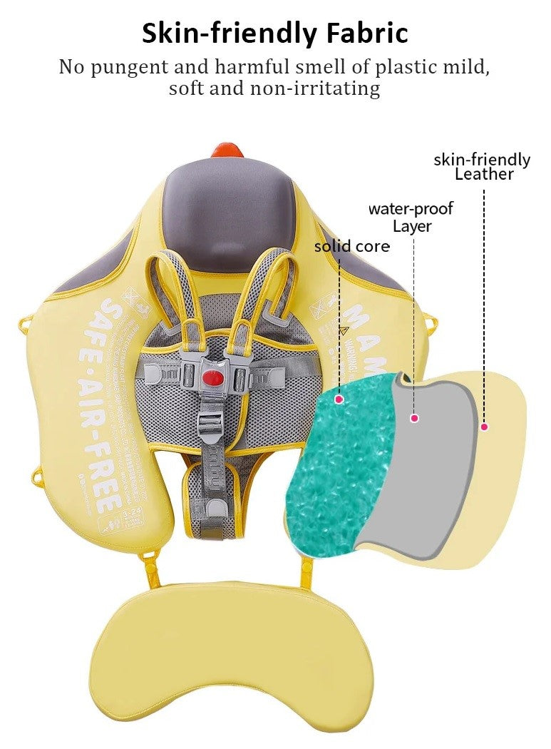 MAMBOBABY BABY FLOAT YELLOW