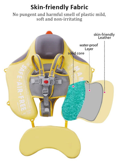 MAMBOBABY BABY FLOAT YELLOW