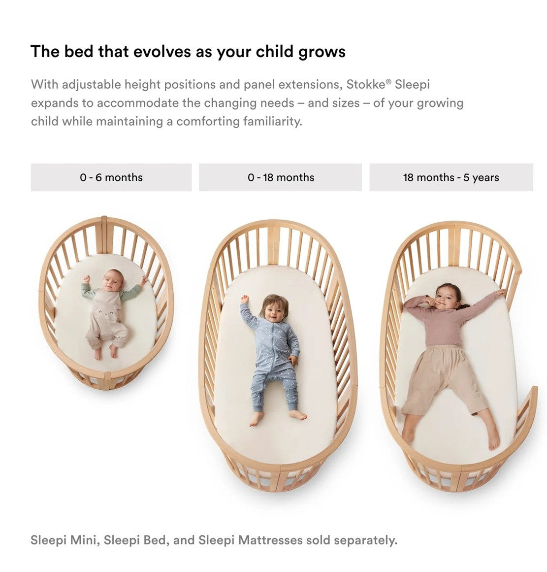 Stokke - Sleepi Bed Warm Brown