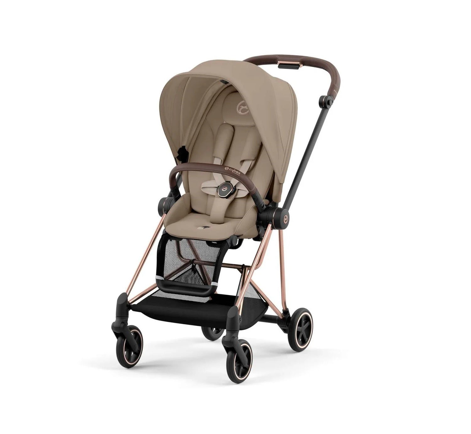 Cybex - Mios Rosegold Frame with Seat Pack