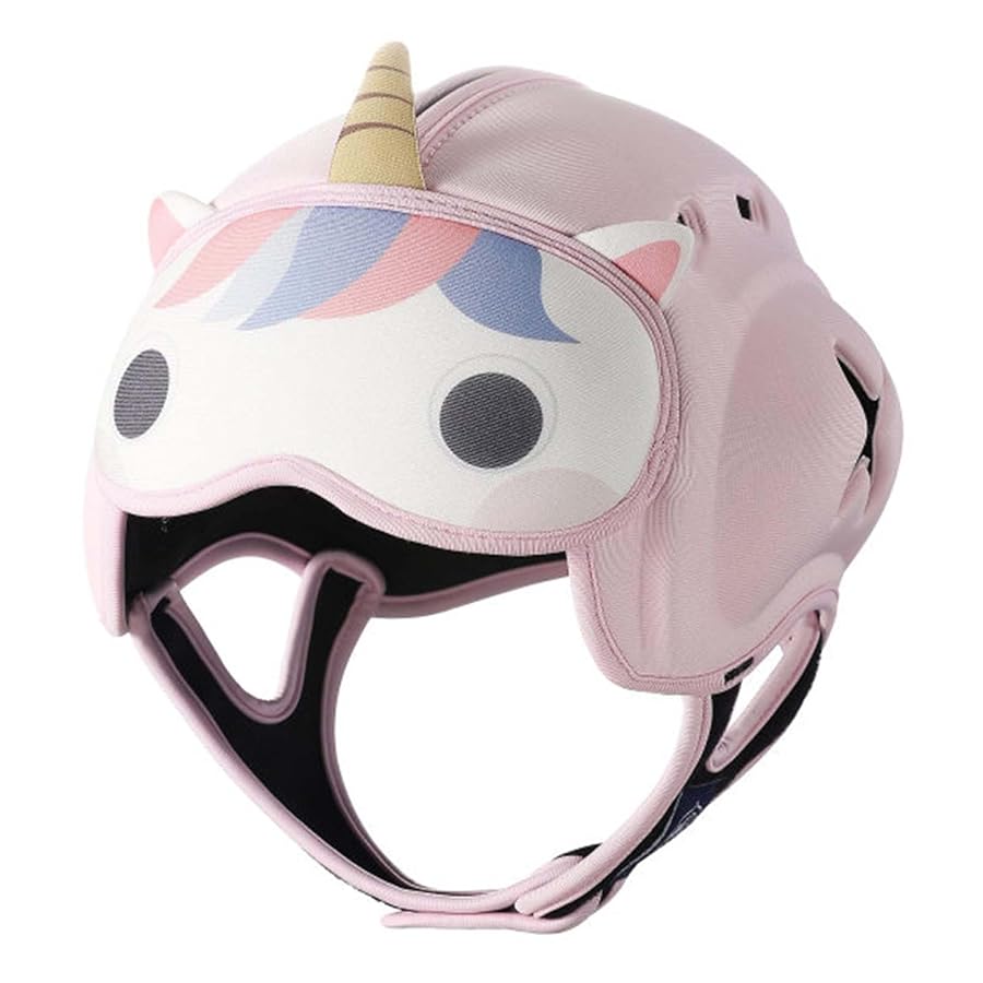 MAMBOBABY SAFETY HELMET BREATHABLE UNICORN PINK 6-24