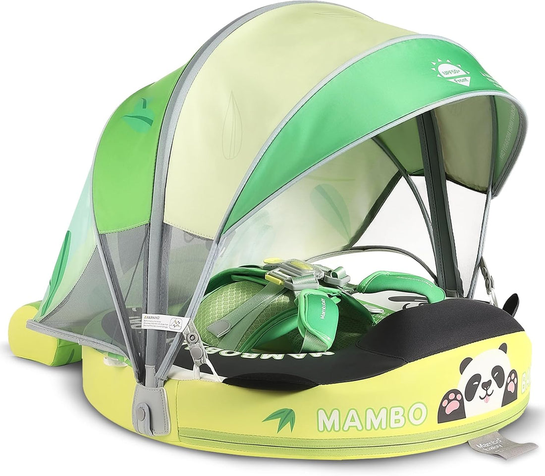 MAMBOBABY BABY FLOAT PANDA WITH CANOPY